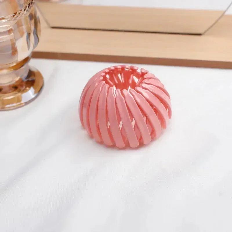 Bird Nest Shaped Ponytail Hair Clip  Magic Lazy Braider Hairpin for Women