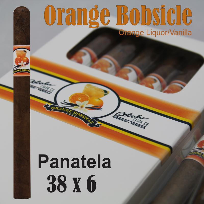 Orange Bobsicle Flavored Panatela Cigars