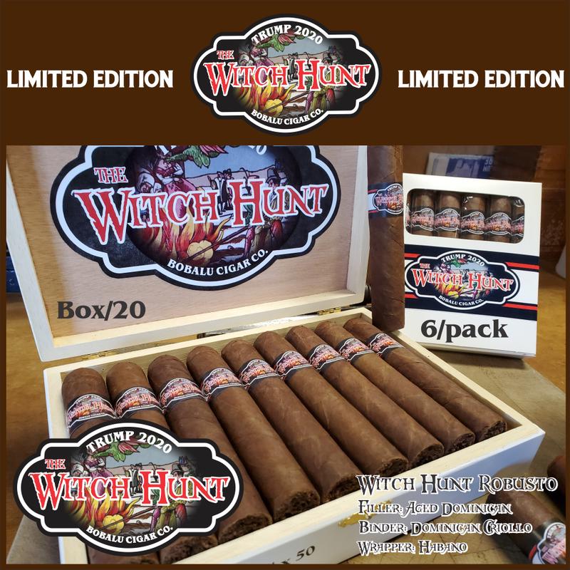 Trump Witch Hunt Cigars - \"New\"