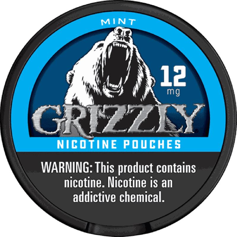 Grizzly Nicotine Pouches Mint