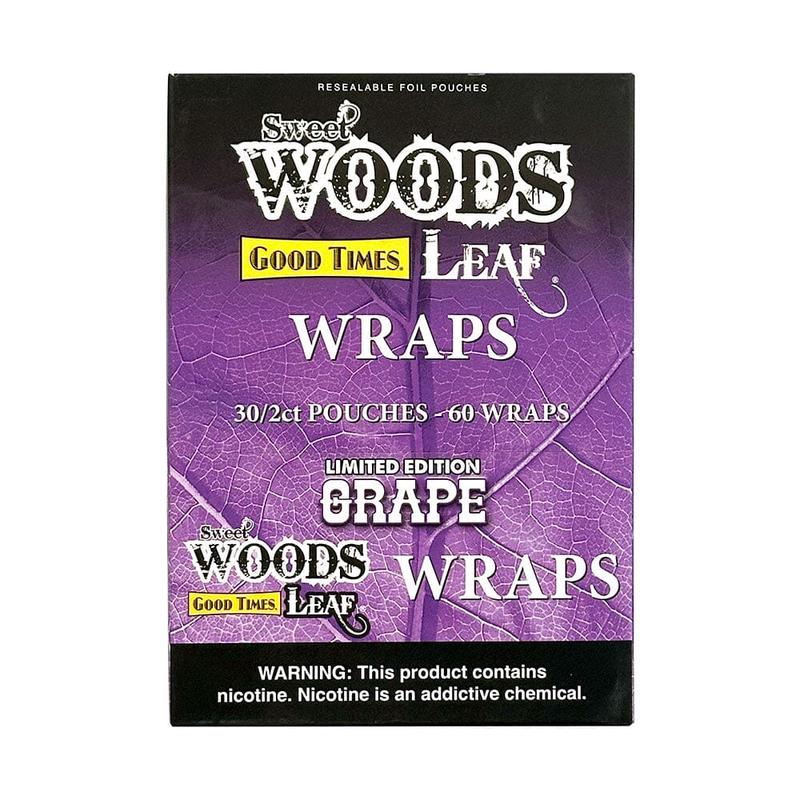 Sweet Woods Leaf Wraps Grape