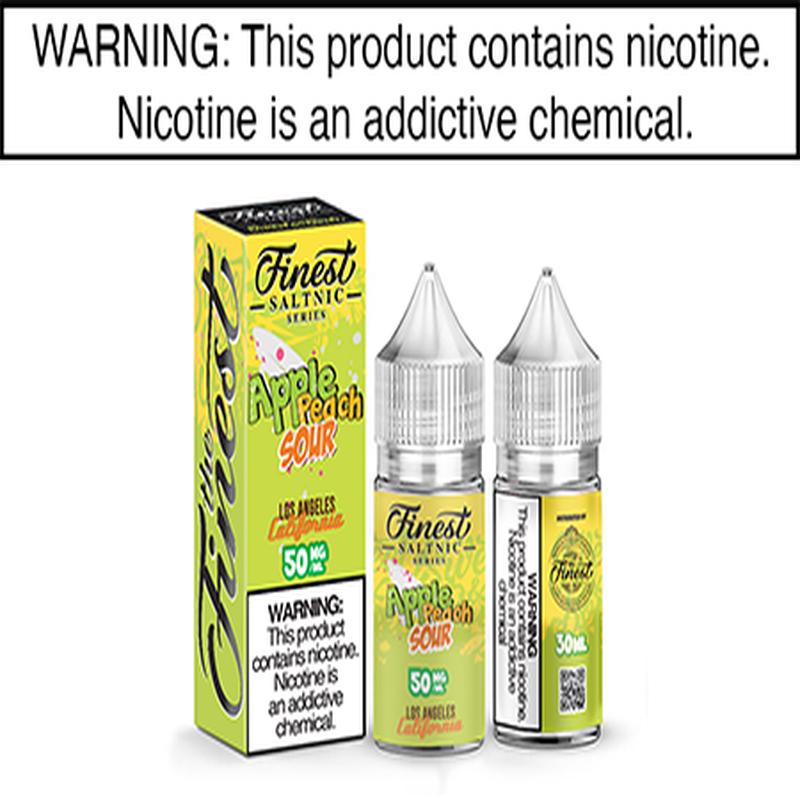 APPLE PEACH BY THE FINEST SALT NIC SERIES 30ML