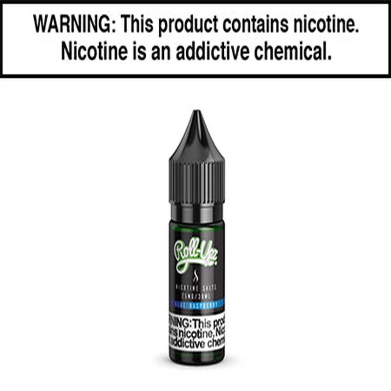 BLUE RASPBERRY BY JUICE ROLL UPZ SALT 30ML