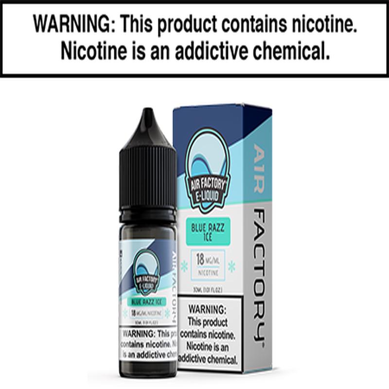 BLUE RAZZ ICE BY AIR FACTORY SALT 30ML