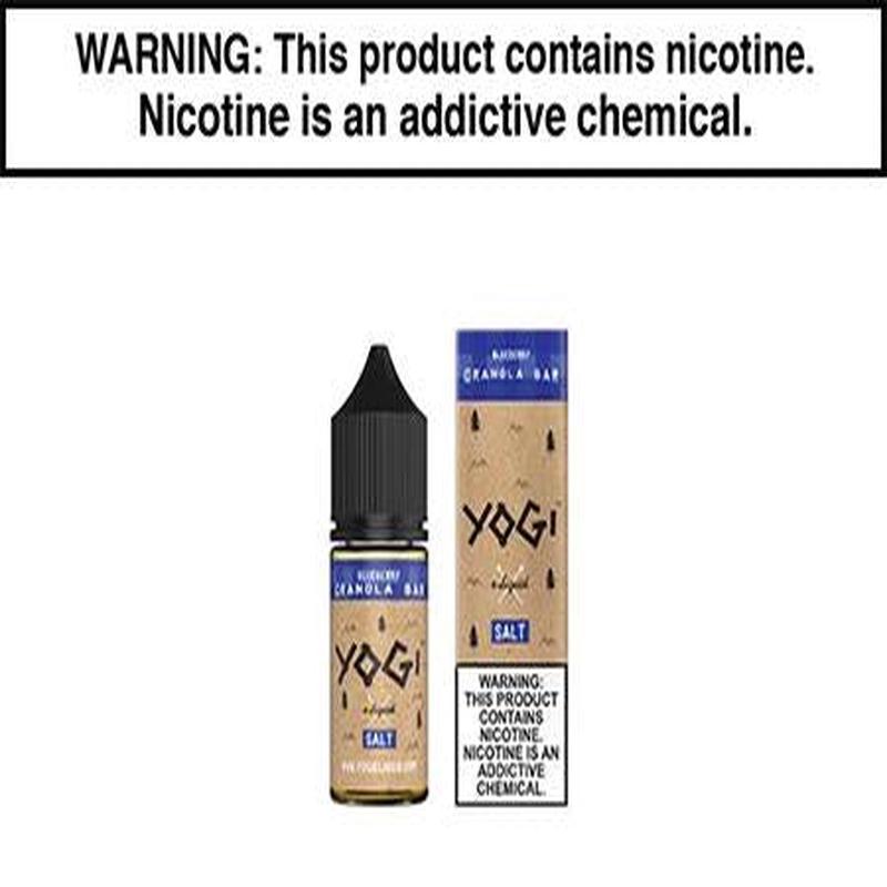 BLUEBERRY GRANOLA BAR BY YOGI E LIQUID SALT 30ML