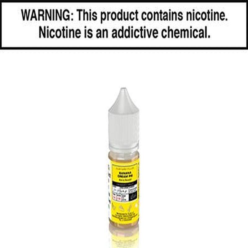 BANANA CREAM PIE BY GLAS BASIX NIC SALTS 30ML