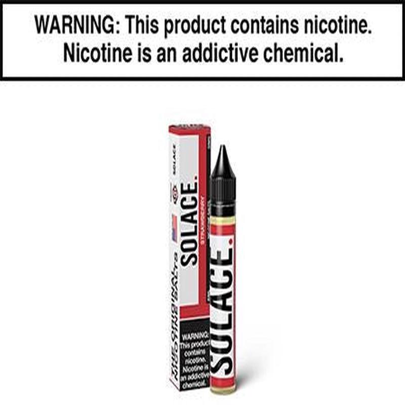 STRAWBERRY HARD CANDY BY SOLACE VAPOR NICOTINE SALT 30ML