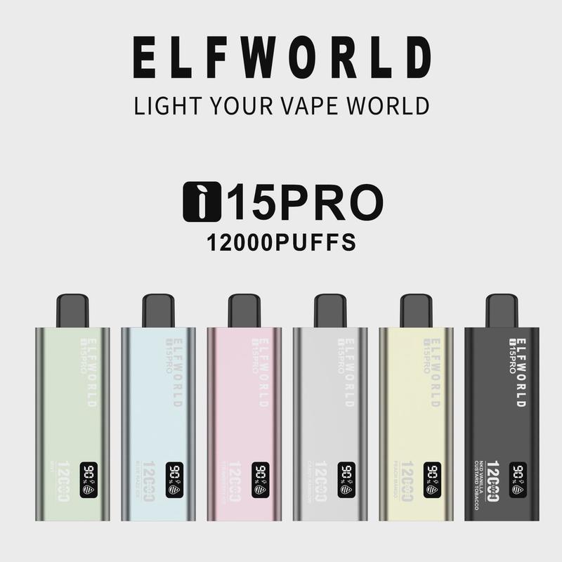 ELFWORLD I15 PRO 12000 RECHARGEABLE DISPOSABLE