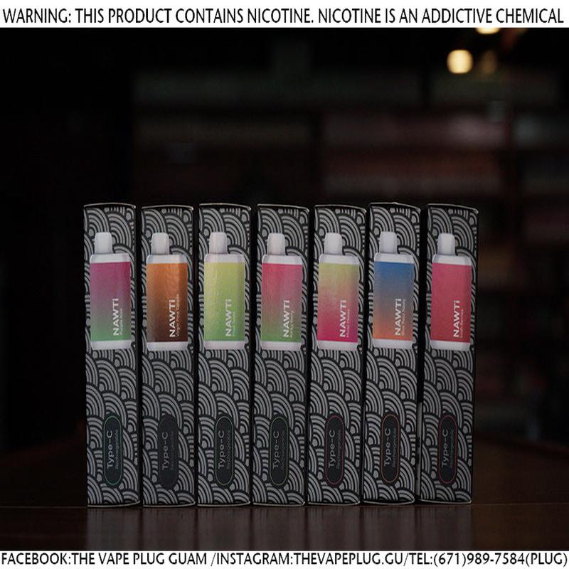 NAWTi Disposable - 5500 puffs 5% 650 mAH