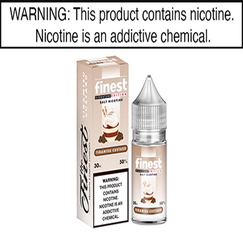 TIRAMISU CUSTARD BY THE FINEST SALT NIC SERIES 30ML