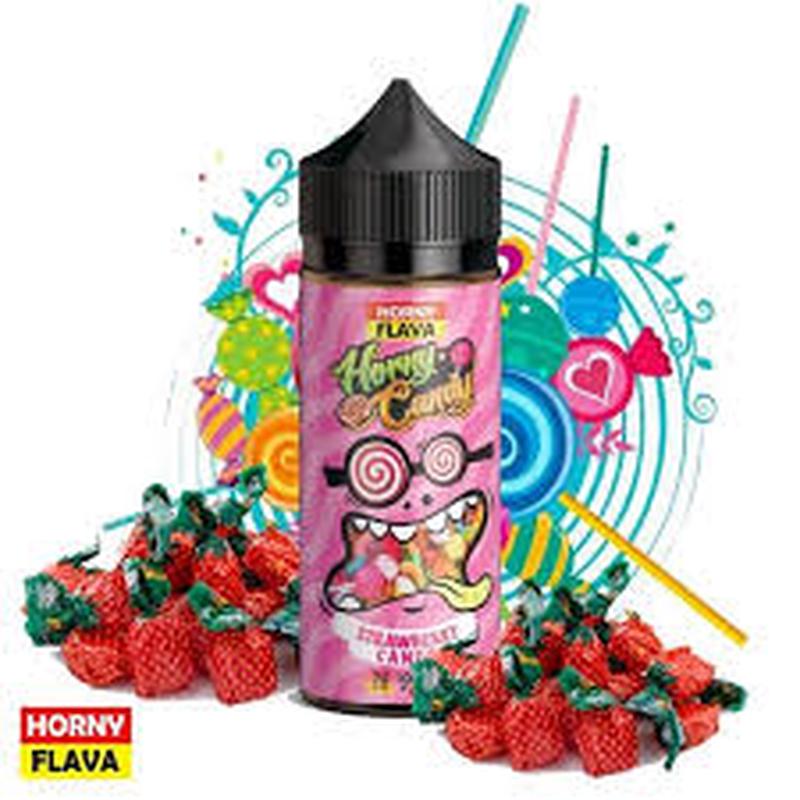 STRAWBERRY CANDY E-LIQUID BY HORNY FLAVA