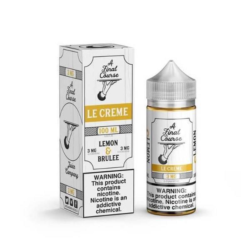 A Final Course Le Creme 100ml Vape Juice