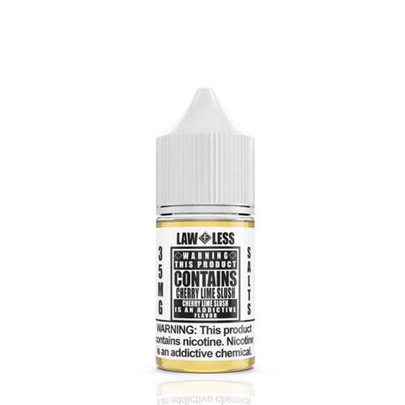 Warning Salts Cherry Lime Slush 30ml Nic Salt Vape Juice