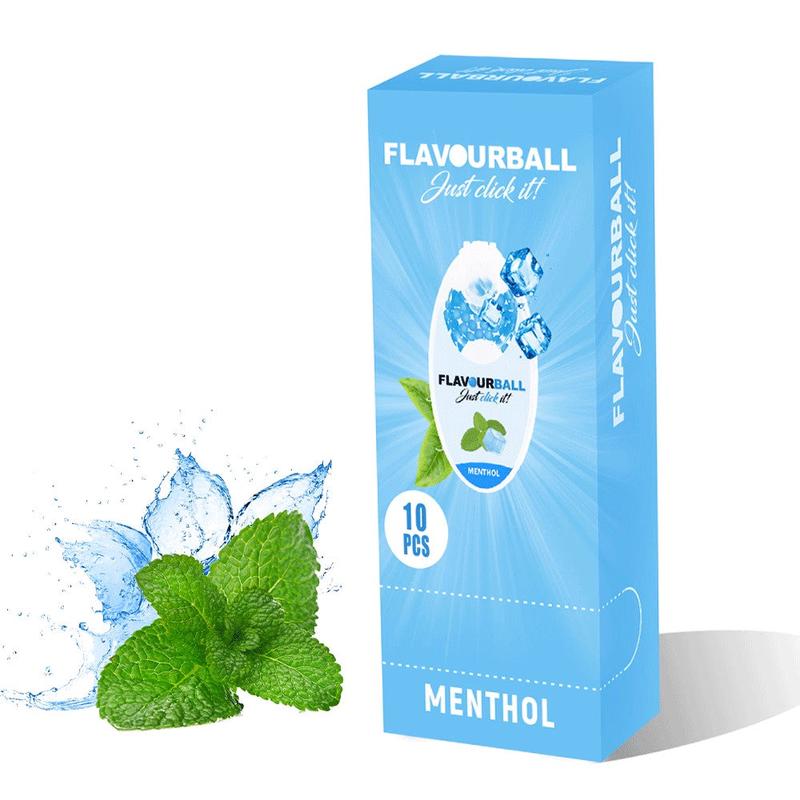 10 x 100 stk Menthol Flavour Balls Aroma Kugler i Pod