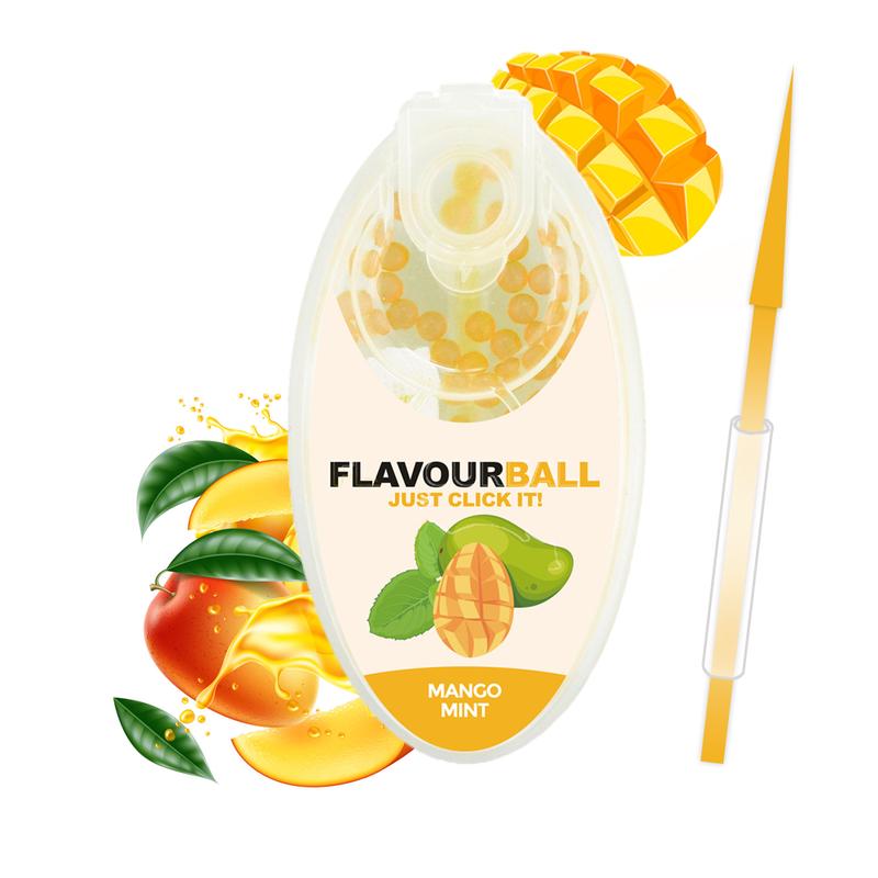 100 stk Cool Mango Mint Flavour Balls i Pod