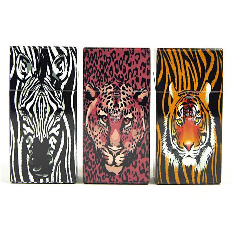 3 Safari Cigaretboxe - 21 King Size - 3 Designs