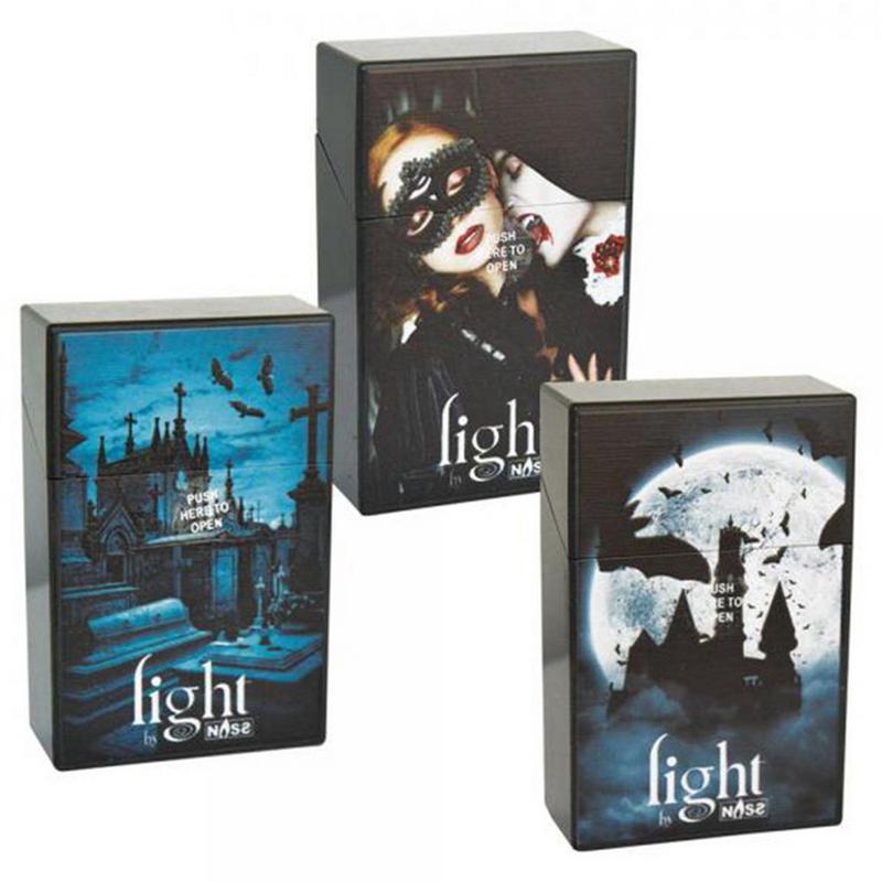 3 Spooky Cigaretboxe - 21 King Size - 3 Designs