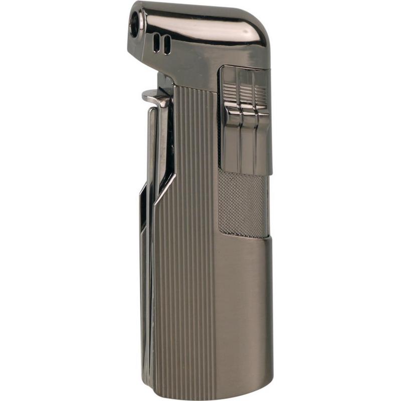 Pibe Piezo Lighter Jean Claude \"Glasgow\" med Vrktj - Gunmetal