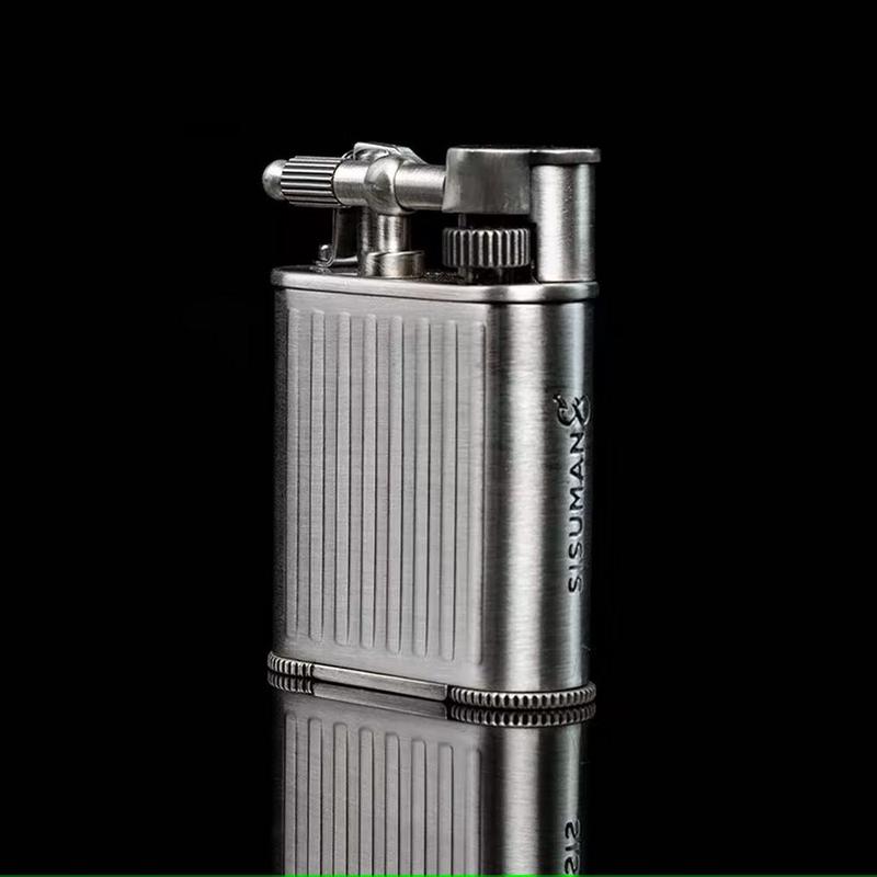 SISUMAN Dual Jet Flame Butane Lighter for Cigars