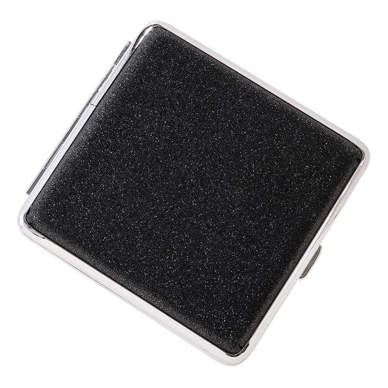 Angelo Cigaretetui - 18 King Size - Sort Glitter