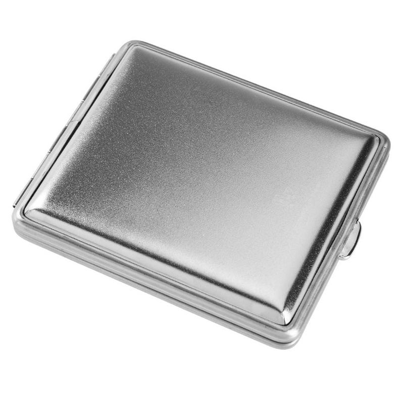 vom Hofe Cigaret Etui - 18 King Size - Rubber Satin