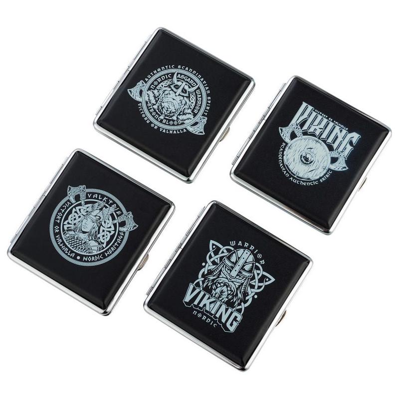 Viking Cigaret Etui - 20 King Size - 4 Designs