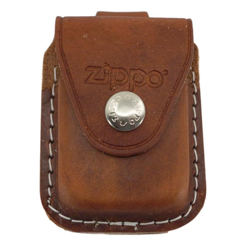 Zippo Tilbehr - Brun Bltetaske med clips