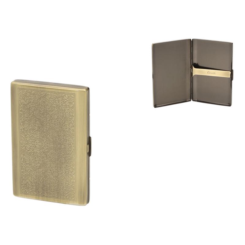 CASETI Cigaret Etui til 7 King Size Venetian Gold