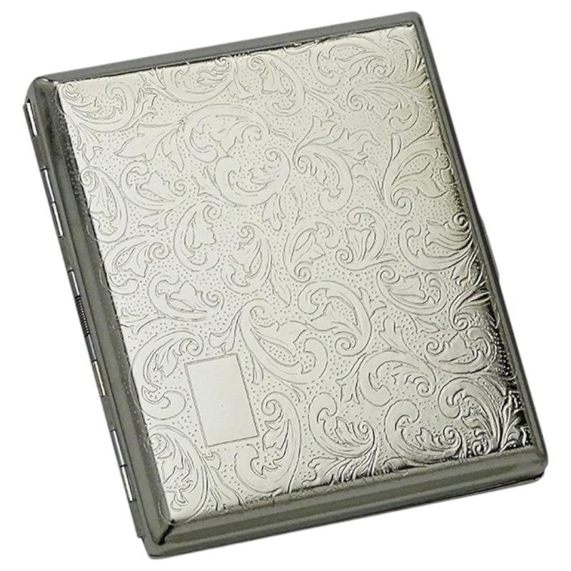 Cigaret Etui - 20 King Size - Classic Chrom