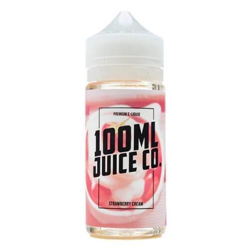 100ml Juice Co - Strawberry Cream