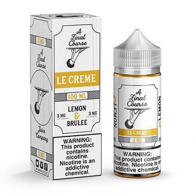 A Final Course eJuice - Le Creme