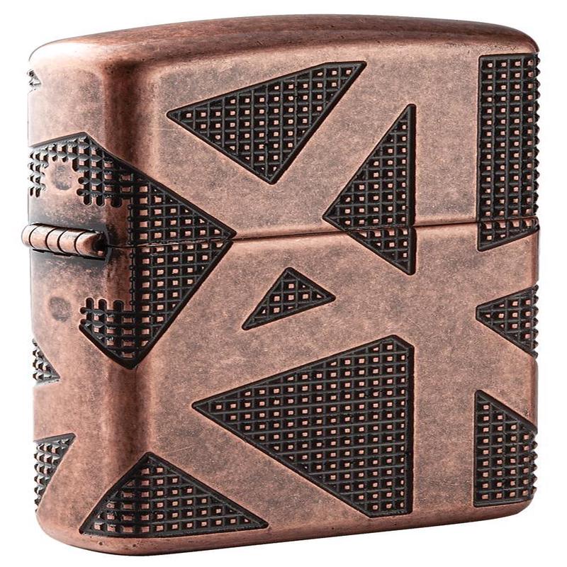 Zippo Lighter - Armor Geometric 360 Design