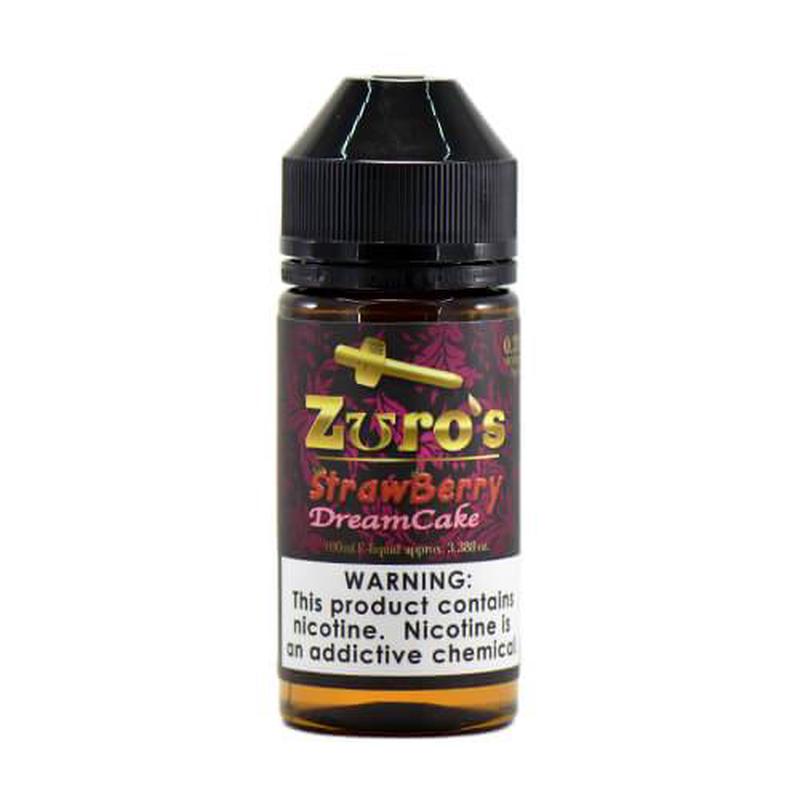 Zuro\'s MFG Premium eLiquids - Zuro\'s Strawberry Dream Cake