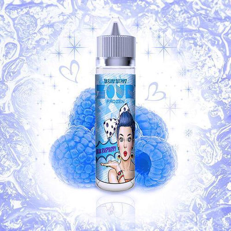 Zour FROZEN eLiquids - Frozen Blue Raspberry