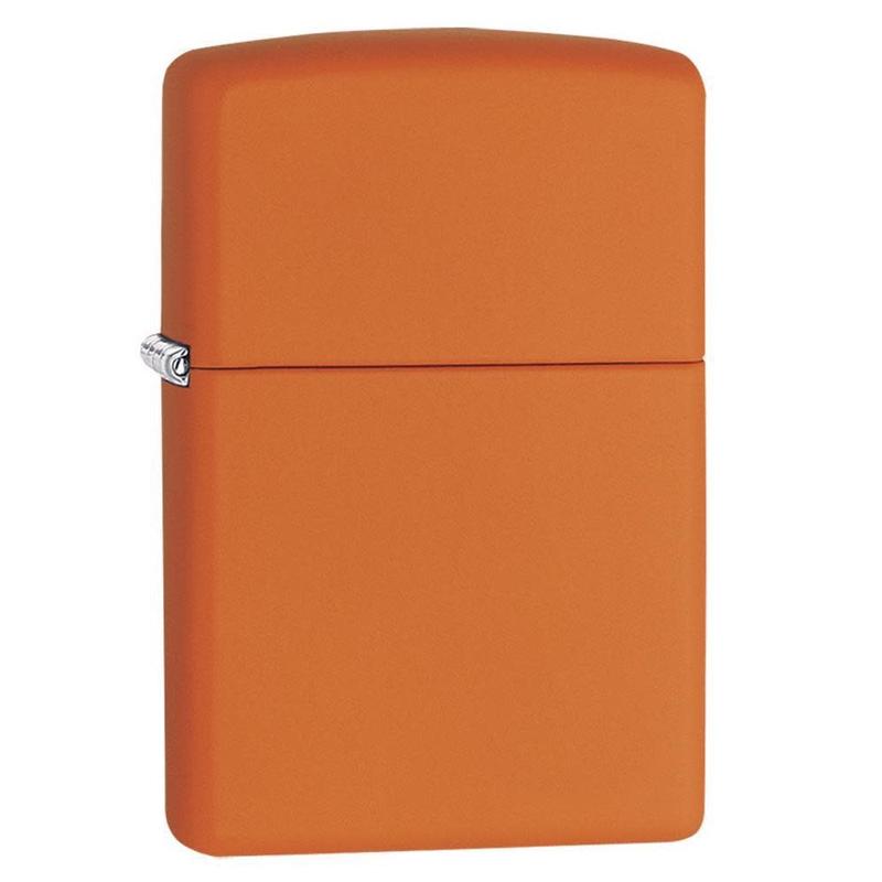 Zippo Orange Matte Lighter