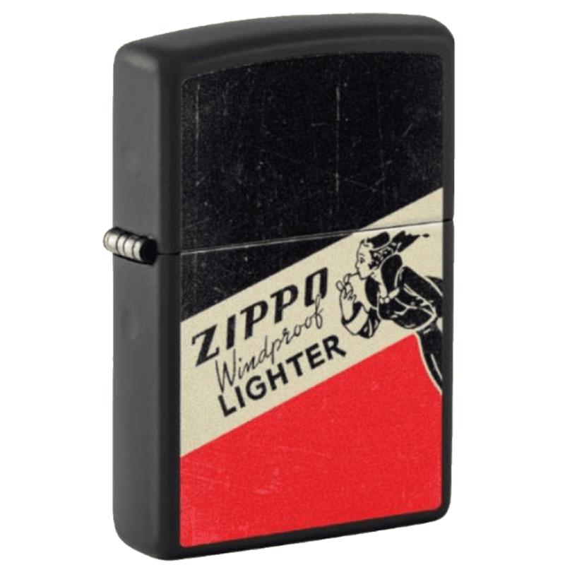 Zippo Retro Windy Design