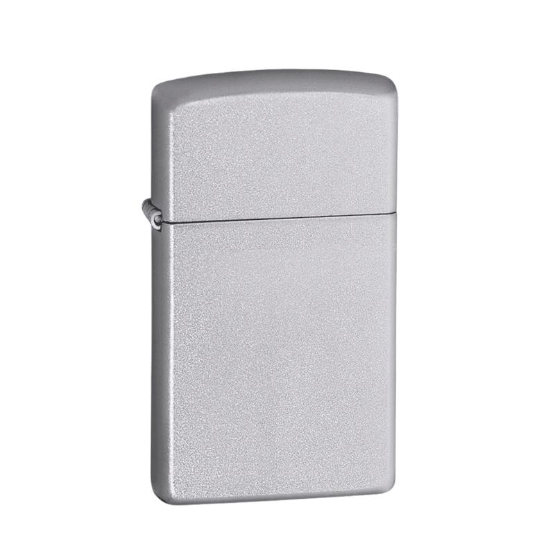 Zippo Slim Satin Chrome