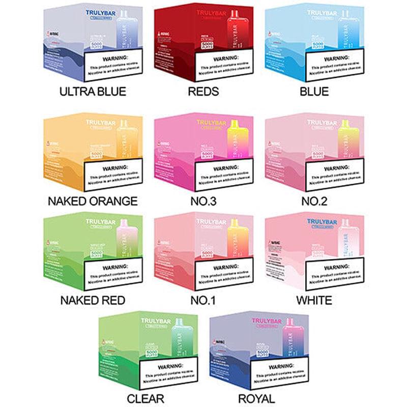 Truly Bar Tobacco Series Disposable | 5000 Puffs | 13mL