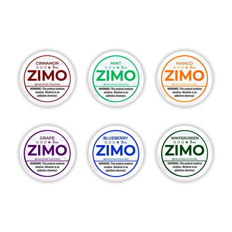 Zimo Nicotine Pouches 5-can Pack