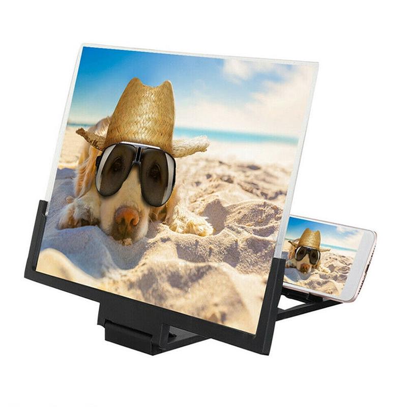 14 Inch Phone Screen Amplifier with Stand | 3D HD Video Magnifier & Radiation Protection