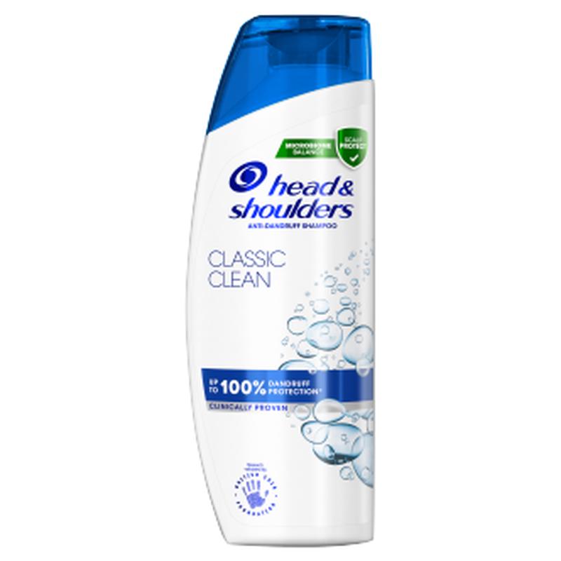 6 x Head & Shoulders Classic Clean Shampoo 250ml - Anti-Dandruff Bulk Pack