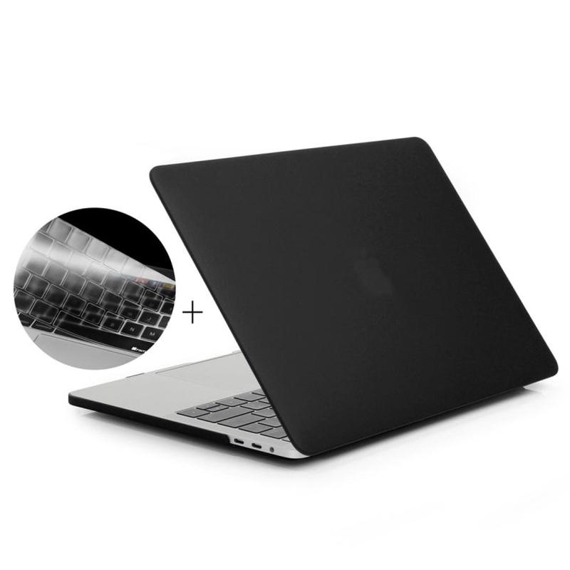 ENKAY Hat-Prince 2 in 1 Frosted Hard Shell Plastic Protective Case + Europe Version Ultra-thin TPU Keyboard Protector Cover for 2016 MacBook Pro 13.3 Inch without Touch Bar (A1708), 13.3 inch without 