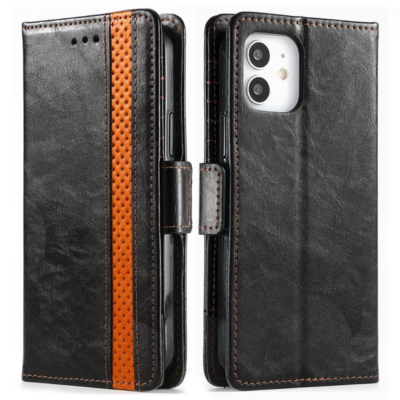 CaseNeo Business Splicing Dual Magnetic Buckle Horizontal Flip PU Leather Case with Holder & Card Slots & Wallet, For iPhone 11, For iPhone 11 Pro Max