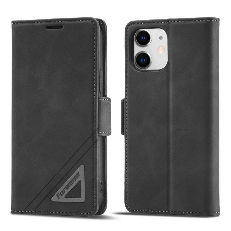Dual-Buckle Leather Phone Case  Premium Protection for iPhone 12, 11, X Series