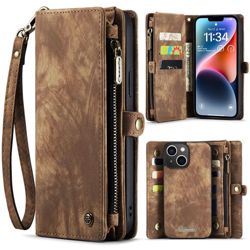 CaseMe 008 Detachable Multifunctional Leather Phone Case iPhone 14