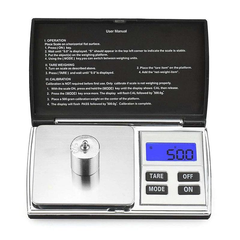 1000g Digital Diamond Scale - 0.1g Precision Jewellery Weighing Scale