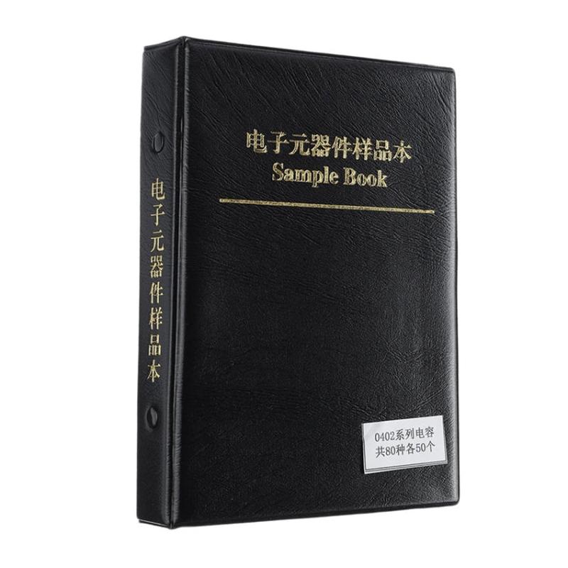 0402 SMD Capacitor Sample Book - 170 Values Electronic Component Kit for PCB Projects