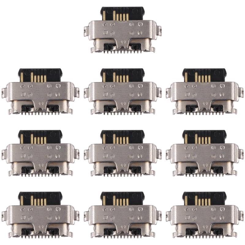 10 PCS Charging Port Connector for Alcatel 3x (2019) 5048Y / 5048A / 5048I - USB Dock Replacement Parts