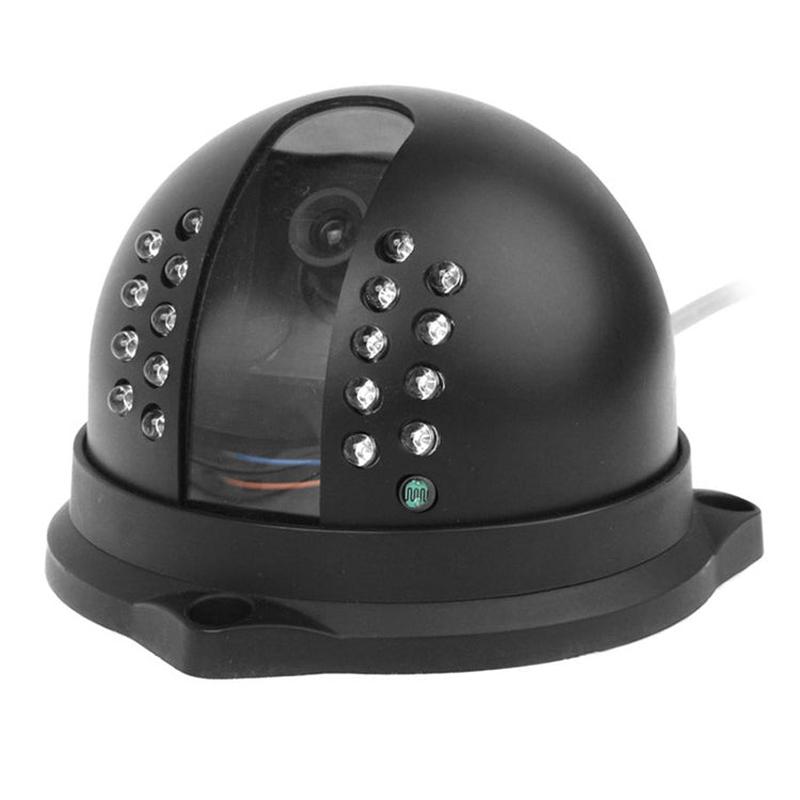 1 / 3 inch Sony 420TVL 3.6mm Fixed Color Dome Camera, IR Distance: 20m