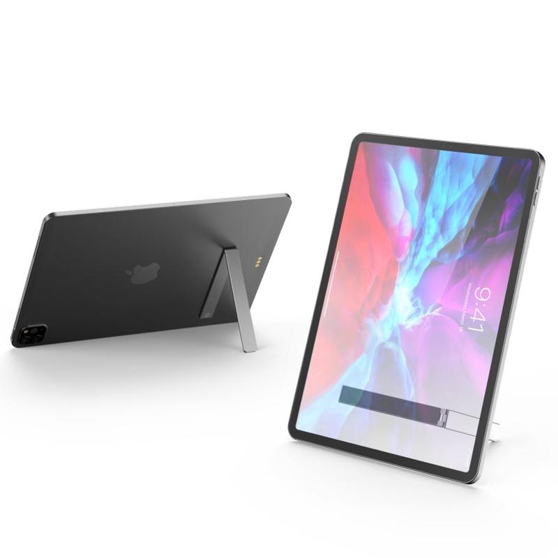 R-JUST PB07 Magnetic Folding Tablet Stand - Portable Aluminium Alloy Holder for iPad & Tablets